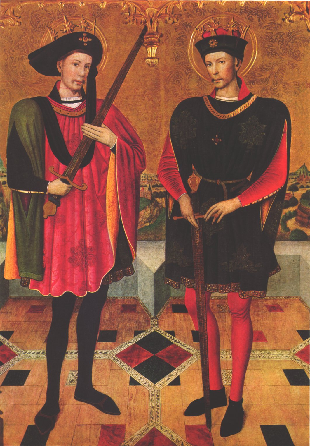 Detall dels sants Abdó i Senén