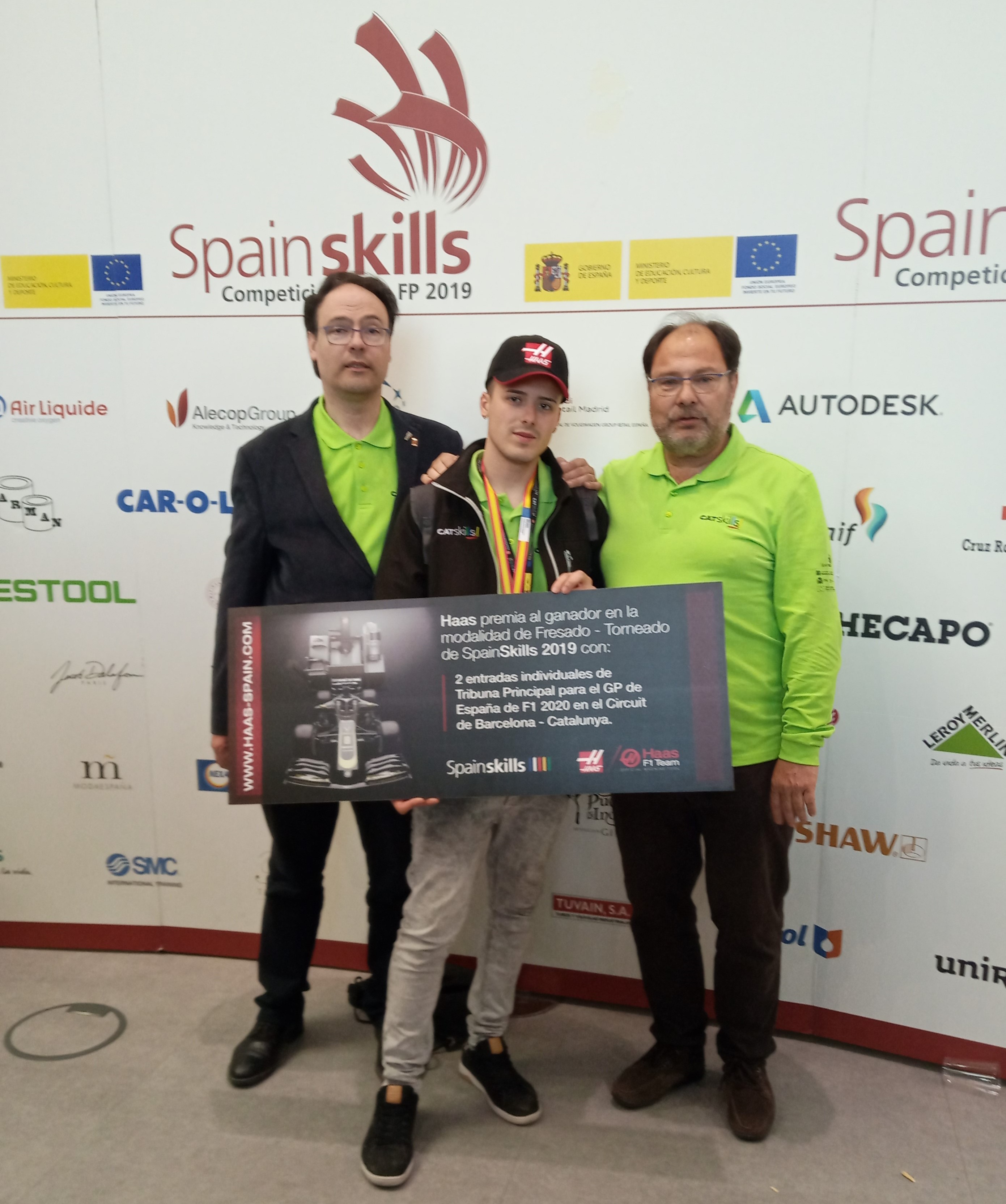 MEDALLA DOR MADRID guanyador i profe director