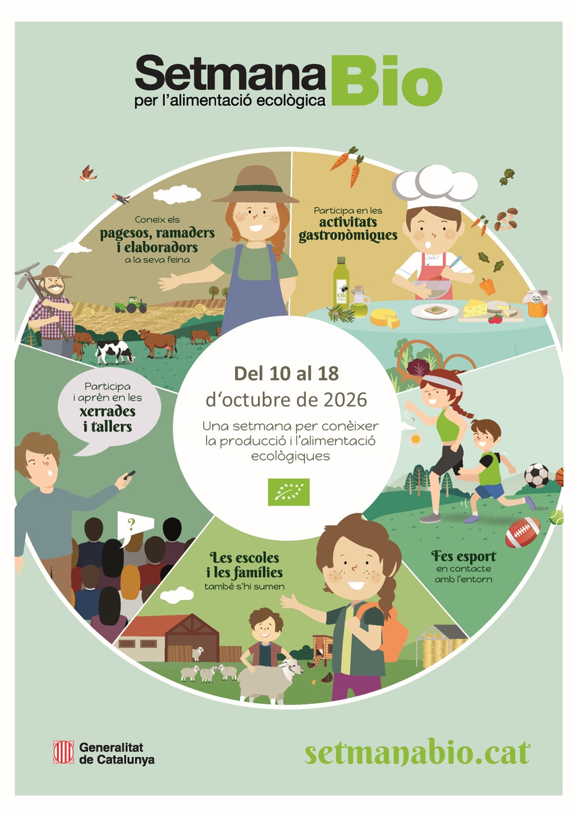 L’Institut Jaume Huguet participa en la Setmana Bio per l’alimentació ecològica